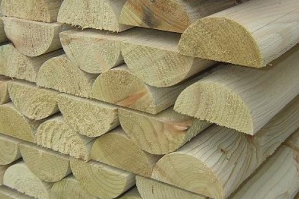 Machined Half Round Rails